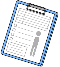 診断書即日発行のイラスト
